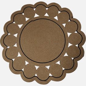 Resim Etc Büşra Jüt Kilim 120x120 cm 