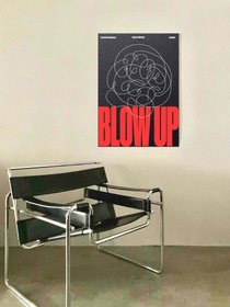 Resim Blow Up - Minimalist Tek Çizgi Sakız İllüstrasyonu - 61x91 