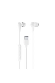 Resim Cellular Line CELLULARLINE MUSIC SOUND TYPE-C SİLİKONLU KABLOLU KULAKLIK - BEYAZ 