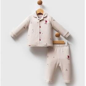 Resim U.s. Polo Assn Erkek Bebek Krem Takım Usb2532-c-v1 Krem 