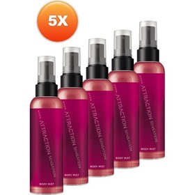 Resim Avon Attraction Sensation Kadın Vücut Spreyi Beşli Set 