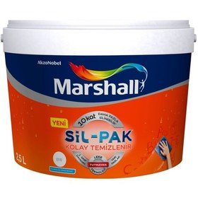 Resim Marshall Sil-Pak Leke Tutmaz Duvar Boyası 2.5 Lt (264422436) 