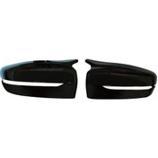 Resim Bmw G30 - G11 M5 / G11 - G12 M7 Ayna Kapağı - Piano Black 