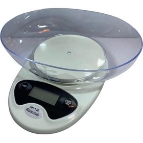 Resim Hazneli Mutfak Terazisi Sh-136 - 5 Kg Hassas Dijital Tartı 
