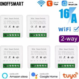 Resim Tuya Destekli Akıllı Wifi Işık Anahtar 5 Adet 