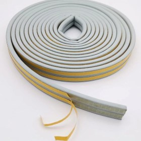 Resim Contacall Bondit 2'li Kauçuk Kapı ve Pencere İzolasyon Bandı Fitili 2X35 70 mt Gri 