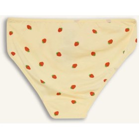 Resim DeFacto Meyve Desenli Penye 3'lü Slip Külot Kız Çocuk H1488A826SM 