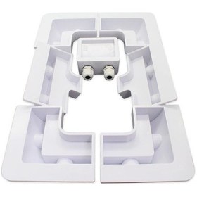 Resim 2K Abs Solar Güneş Paneli Montaj Braket Seti 7 Parça 