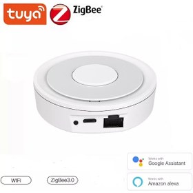 Resim Tuya Destekli Akıllı Wifi Zigbe Getway 3.0 Hub Kumanda 