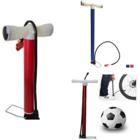 Resim ÇEÇEN HOME 55 Cm El Hava Pompası, Taşınabilir Bisiklet Pompası, Balon Pompası 