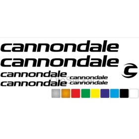Resim Cannondale Bisiklet Kadro Sticker Set Premium Kalite 