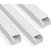 Resim STOREMAX 4 Metre (25x16) | Kendinden Yapışkanlı Kablo Kanalı | 4m (10 Adet x 40cm) | Kablo Gizleyici 1157054 