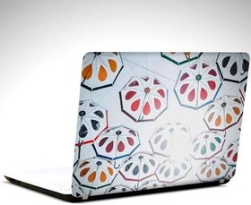 Resim Şemsiyeler ve Güneş Laptop Sticker 13 İnch (34X24CM) 