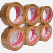 Resim Vege 6'lı 45mmX100m Koli Bandı Taba 