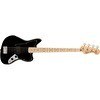 Resim Squier Affinity Jaguar Bass H Akçaağaç Klavye Black Bas Gitar 
