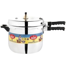 Resim Özay Aliminyum Düdüklü Tencere 12 L Gümüş 