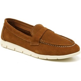 Resim Oxford Klasik Kadın Mar-25y-165-4481 John May Taba Süet Taba 