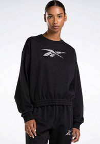 Resim MODERN SAFARI COVERUP Siyah Kadın Sweatshirt 
