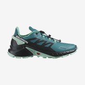Resim Salomon Supercross 4 W Mavi Kadın Patika Koşu Ayakkabısı L47119500-27827 