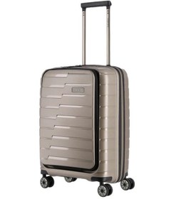 Resim Travelite Ön Cepli Air Base Trolley S Kabin Boy Valiz Açık Kahverengi 