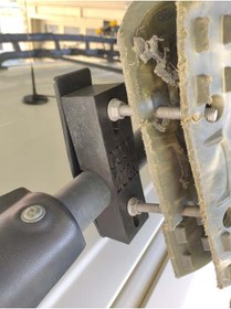 Resim Lucest XBULL 4X4 Çekiş Tahtası Çatı Raf Montajı (FJ Cruiser, 1.75 "Çatı Rafı) (Plastik Aparattır!!!) 