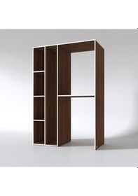 Resim Kenzlife Çamaşır-Kurutma Makinesi Dolabı Alyusha Sol Cvz 180*120*60 Banyo Kapaksız Arkalıksız Çok Renkli 