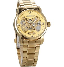 Resim Kazanan Erkek Lüks İş Otomatik Mekanik Saat Moda Paslanmaz Çelik Kayış İskelet Kol Saati Çok Renkli 