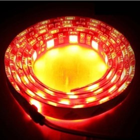 Resim Sones Kırmızı 60 Led 5050 Smd Su Geçirmez Esnek Araba Şerit Işığı, Dc 12v, Uzunluk: 1m 