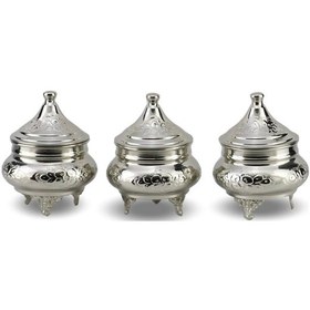 Resim 3 Lü Sivri Bakır Baharatlık Bakır 