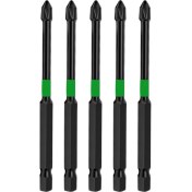 Resim Belovee 5pcs Bit Set Darbesi Elektrikçi Bakımı Için Çapraz Bitler 150MM (Yurt Dışından) 