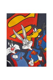 Resim Erkek Çocuk Uzun Kol Sweatshirt-Süper Kahraman Baskı-Günlük - Antrasit / 2-3 Y 