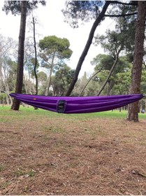 Resim CAMP AND MAP Mini Hamak 210x110 cm Turuncu 