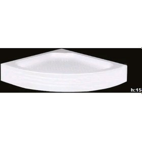 Resim Alika Oval H15 Panelli Duş Teknesi 100 x 100 