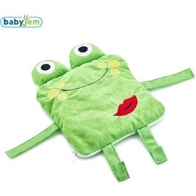 Resim Babyjem Art-366 Kiraz Çekirdekli Yastık Baykuş Yeşil 