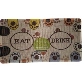 Resim Nanbell Jüt Halı Kedi Tırmalama 70x43 Cm Desenli No:3 