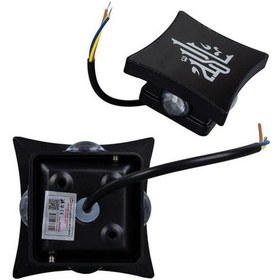 Resim Powermaster Pm-24450 3000k Allah Dekoratif Led Duvar Aplik Siyah 