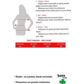 Resim Şans Kadın Büyük Beden Siyah Kup Detaylı Yan Kemeri Lastikli Likralı Kot Pantolon 65n37728 - Siyah 
