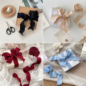 Resim 9.14 metre/9.14 metre Polyester Bandı - DIY El Sanatları, Hediye Paketleme, Çiçek Düzenlemeleri, Düğünler, Dikiş ve Ev Dekoru için Çeşitli Renkler ve Stiller, Hediye Paketleme Bandı|Şık Bandı|Polyester Bandı 