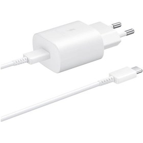 Resim Samsung Ta800 25W Hızlı Şarj Aleti Ve Type-C Kablo Set 