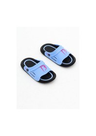 Resim Tonny Black Poıli Taban Logolu Çocuk Unisex Mavi Terlik Tbacr896 Mavi 