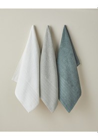 Resim English Home Pure Pamuk Yüz Havlusu 50x80 Cm Yeşil Yeşil 