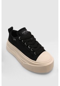 Resim Lufian 121230027 Vıctorıa Kadın Sneaker Ayakkabısı Siyah Beyaz Siyah Beyaz 
