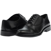 Resim Siyah Bağcıklı Klasik Deri Ayakkabı | Kigili Kigili