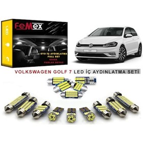 Resim Femex Volkswagen Golf 7 Led İç Aydınlatma Ampul Seti Femex Parlak Beyaz 