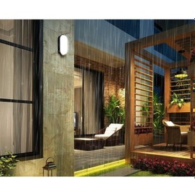 Resim 3 Adet 20w Su Ve Nem Geçirmez Siyah Kasa Beyaz Işık 6400k Oval Siyah 