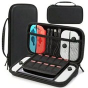 Resim Elmpaly Switch Oled Taşınabilir Siyah Depolama Çantası 