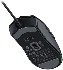 Resim Razer Cobra - Chroma RGB'ye sahip hafif kablolu oyun faresi (tüy hafifliğinde 57g, 3-Nesil optik fare anahtarları, gövde altı aydınlatmalı Chroma aydınlatma, hassas sensör ayarları) Siyah 
