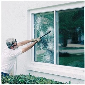 Resim Carub Güvenlik Şeffaf Cam Filmi Kırılmaz 2 Mil ( 50 Micron ) 152 Cm X 100 Cm 