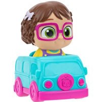 Resim Cocomelon Araçlı Tekli Figür Bella's Van Cruiser 