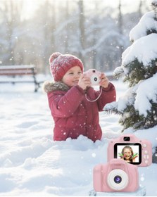 Resim Toptan Bulurum ÇOCUK KAMERASI PEMBE 